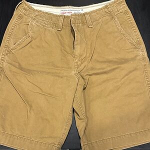 American Eagle Outfitters Men's Brown Flat Front Shorts